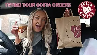 TRYING MY SUBSCRIBERS COSTA ORDERS!!