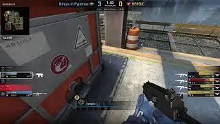DTV ACE - hampus vs HEROIC - de_vertigo @ DreamHack Open Fall 2020 by demtovideo