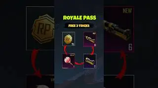 A17 ROYALE PASS 3 TRICKS FREE  MATERIALS 😯😯