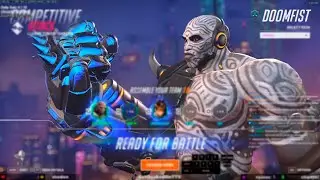 GETQUAKEDON DOOMFIST GAMEPLAY - OVERWATCH 2 СЕЗОН 10 ТОП-500
