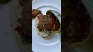 Oilfree Chicken Curry: Recipe in Description #shorts #youtubeshorts #chickencurry #currychicken