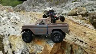 Traxxas Trx4 Chevy ** Spider-Man 🕷 Jeep FC ** Cross Rc Hc4 ** Rc4wd FJ Cruiser Scale Adventure.