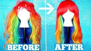 How To Brush A Disastrously Tangled Wig