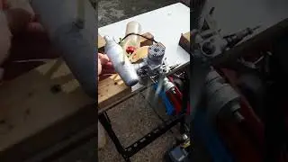 SUPERTIGRE 61 RING glow engine test run, 10cc