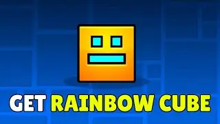 How To Make/Get Rainbow Icons/Skins In Geometry Dash (2025) - Get Rainbow Cube Geometry Dash