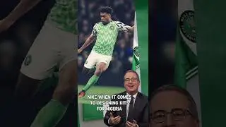 Nike when it comes to making kits for Nigeria #football #nigeria
