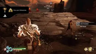 God of War 4 PS5 Trophy Fire And Brimstone