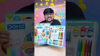 Doms Happy Kit : Complete Art/Painting Supplies in 1 Kit #shorts #SYShorts 856