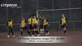 VFB 05 K&ouml;ln RRH - SV Gremberg-Humboldt 2| Pass Schuss Tor