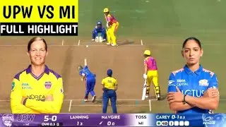 MI vs UPW WPL 2026 10th Match Highlights | Mumbai Indians vs UP Warriorz WPL 2026 Match Highlights