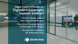 Erlebe Digitaldruck LIVE im Domino Digital Centre of Excellence | Domino Deutschland