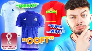 BRUTALLY RATING THE QATAR 2022 WORLD CUP AWAY KITS