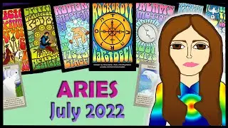 ARIES July 2022  Driver's Seat! Psychic Messages Tarot reading Energy Forecast 🔮 ✫・゜✨・。✫ .🎶