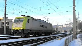 Feldkirch: EC17786 Innsbruck➡️Zürich, 2 RedBull Züge hintereinander, Lichtgruß & Makro, Captrain...