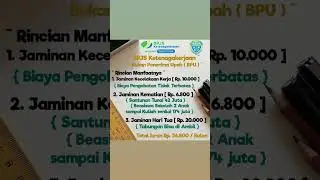 Manfaat BPJS Ketenagakerjaan bukan penerima upah (BPU)