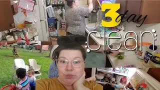 3 Day Kitchen Cleaning Motivation || Fridge Clean || Clean with Me 2022