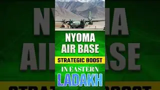 Nyoma Air Base: Strategic Boost In Eastern Ladakh | IAF Chief Inaugurates Nyoma Airbase in Ladakh