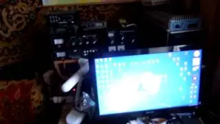 Антенна АТАС 25 на окне