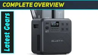 BLUETTI AC180T Solar Generator &ndash; Best Portable Power Station for Camping & Emergencies