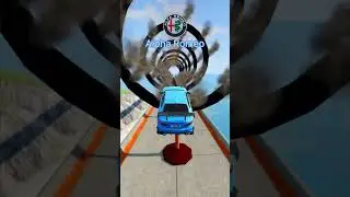 BeamNG.drive's Most INSANE Fire Ring Challenge EVER!