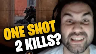 ONE SHOT 2 KILLS? 😲 #cs #csgo #cs2 #counterstrike #csgoclips #cs2clips