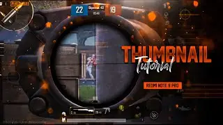 How To Make Pubg Thumbnail On Android | How To Make Montage Thumbnail On Android | Thumbnail Tutoria
