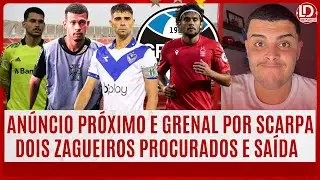INTER TENTA ZAGUEIRO DO BENFICA E DO VÉLEZ | ANÚNCIO PRÓXIMO | GRENAL POR SCARPA E ATLETA SAINDO