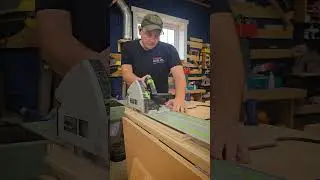 Festool Track Saw - Love how easy this is to adjust! #festool #festoolfriday #tracksaw
