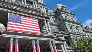 A Walking Tour of Washington, DC. The White House, The Treasury Department