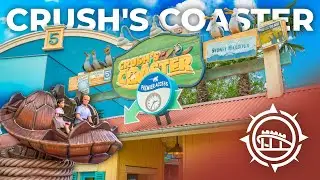 🇫🇷 DISNEYLAND PARIS: Crush's Coaster | Attraction Walkthrough 4K