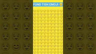 FUNK TISH EMOJI 😊 YOUR EYE TEST #emojichallenge #short