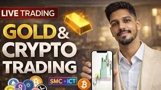 Live Crypto & Gold Market Analysis | SMC Concepts Explained | Vision Trading Zone