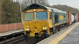 “P&O Nedlloyd Atlas” 66532 4E24 with 41 containers including several tankers 15;03 Lea Rd 14/1/2026