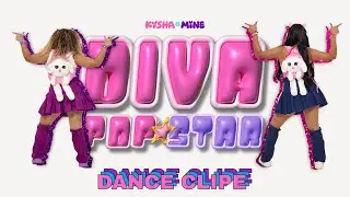 DIVA POPSTAR - Kysha e Mine, DJ 2F | Dance Clipe Oficial