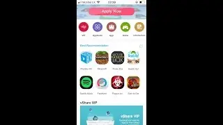 vShare Download for iOS 11.2, iOS 11, iOS 10, iOS 9 No jailbreak and No computer 2018