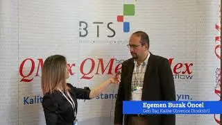 10. yıl etkinliğimizde Gen İla&ccedil; firmasından Kalite G&uuml;vence Direkt&ouml;r&uuml; Egemen Burak &Ouml;ncel ...