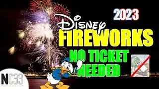 Best Fireworks Views at Disney World ... No Park Ticket Needed.
