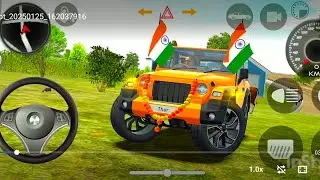 DOIIr(SOng) modified Mahindra Thar 😈 Indian(Car)SimuIatOf3DAndrOin GamePlay gamiy