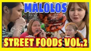 [ MALOLOS CONVENTION VOL.2 ] NIGHT MARKET VIEW 『フィリピーナ国 際カップル』#eating #streetfood #nightmarket