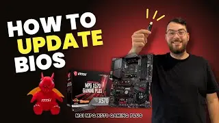 Обновление BIOS материнской платы MSI MPG X570 GAMING PLUS (пошаговое руководство)