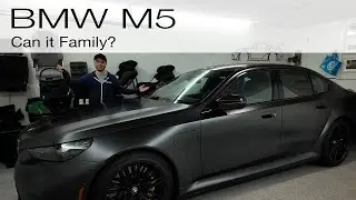 2025 BMW M5 Car Seat Test: How Well Do Clek Child Seats Fit? Can It Family?