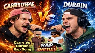 Bro Create Carry Vs Durbin Rap Song 😱|| Carry vs Durbin Rap Song 🎙️🎤 