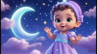El beb&eacute; Rayito de Luna viene suavemente | Rimas Infantiles y Canciones para Ni&ntilde;os