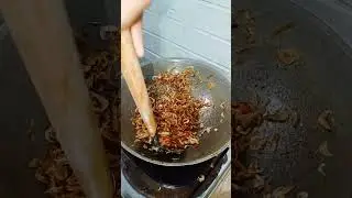 Udang rebon goreng #cooking #shorts #youtubeshorts #video #udangrebon