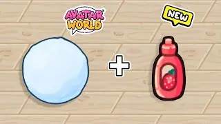 NEW WINTER FOOD SECRETS 🍧🌨️ in Avatar World Pazu Secrets