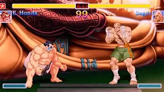 E.Honda vs Sagat (Hardest) Ultra Street Fighter 2: The Final Challengers.