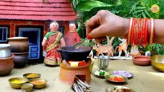 Chicken Recipe। Spice Chicken Curry। Mini cooking। Traditional Life। Indian Culture। Cooking Channel