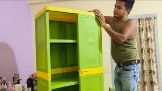 Online liya plastic cupboard | Chhotu ne banaya chicken