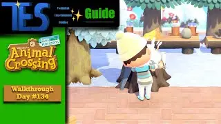 Animal Crossing: New Horizons- Day 134 Walkthrough | Crafting Frozen DIY Recipes!