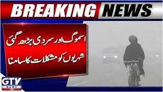 Smog and Cold Wave in Lahore | Citizens Facing Severe Problems | Breaking News